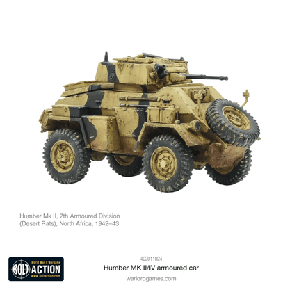 Humber Mk II/IV Armoured Car - Fahrzeuge - Warlord Games - 402011024