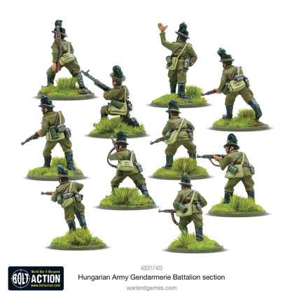 Hungarian Army Gendarmerie Battalion Section - Infanterie - Warlord Games - 402217403