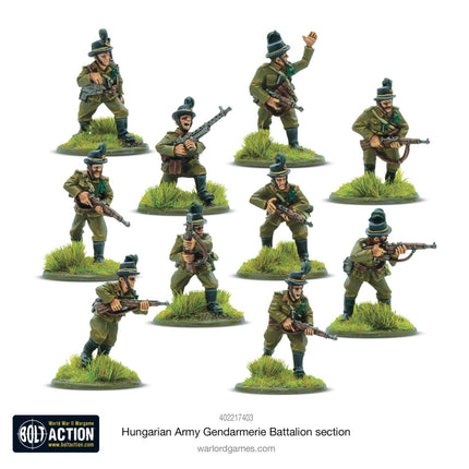 Hungarian Army Gendarmerie Battalion Section - Infanterie - Warlord Games - 402217403