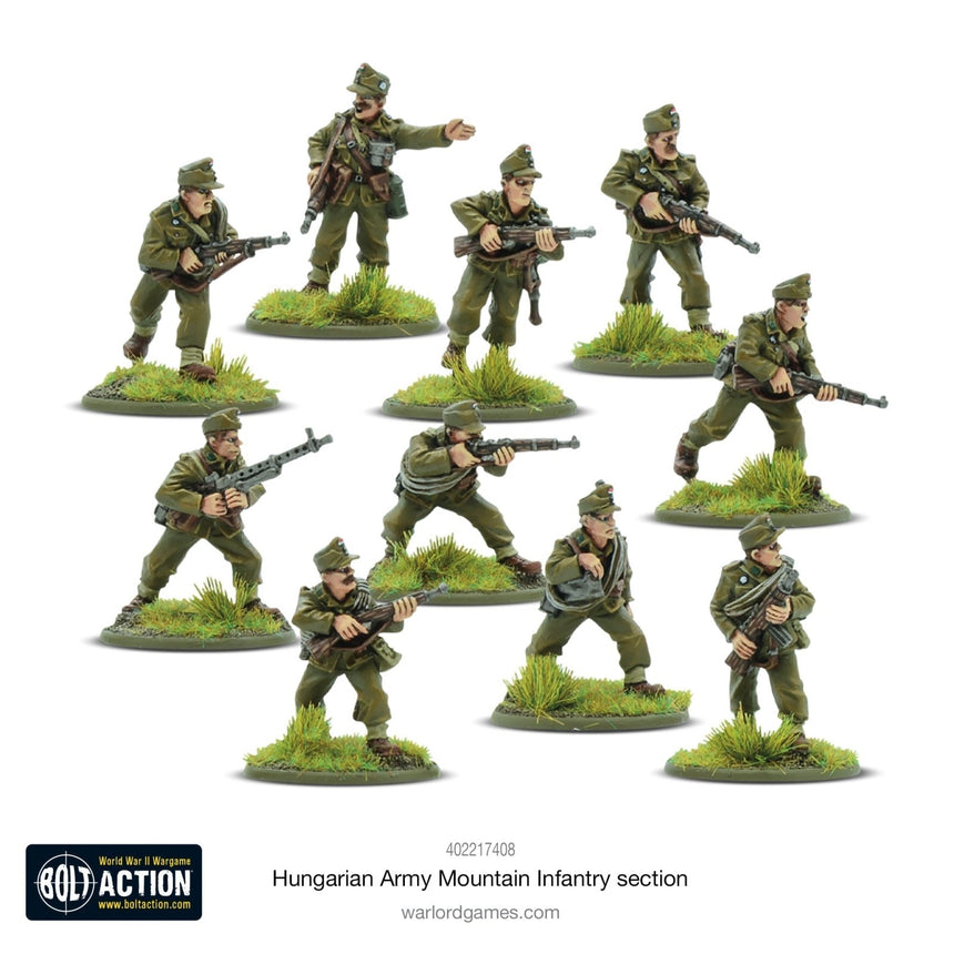 Hungarian Army Mountain Infantry Section - Infanterie - Warlord Games - 402217408