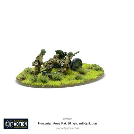 Hungarian Army Pak 36 light anti-tank gun