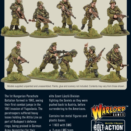 Hungarian Parachute Assault Section - Infanterie - Warlord Games - 402217406