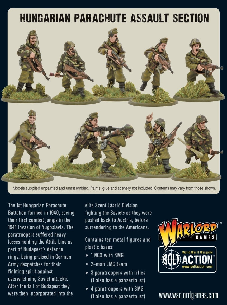 Hungarian Parachute Assault Section - Infanterie - Warlord Games - 402217406