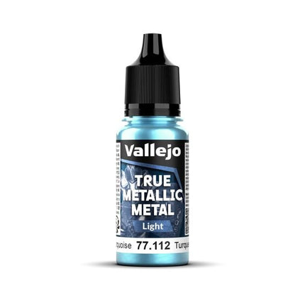 Hydra Turquoise - True Metallic Metal (4 x 18 ml) - Vallejo - 77264 (3)