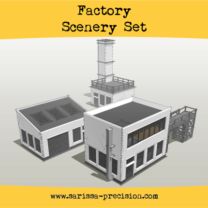 Factory Scenery Set