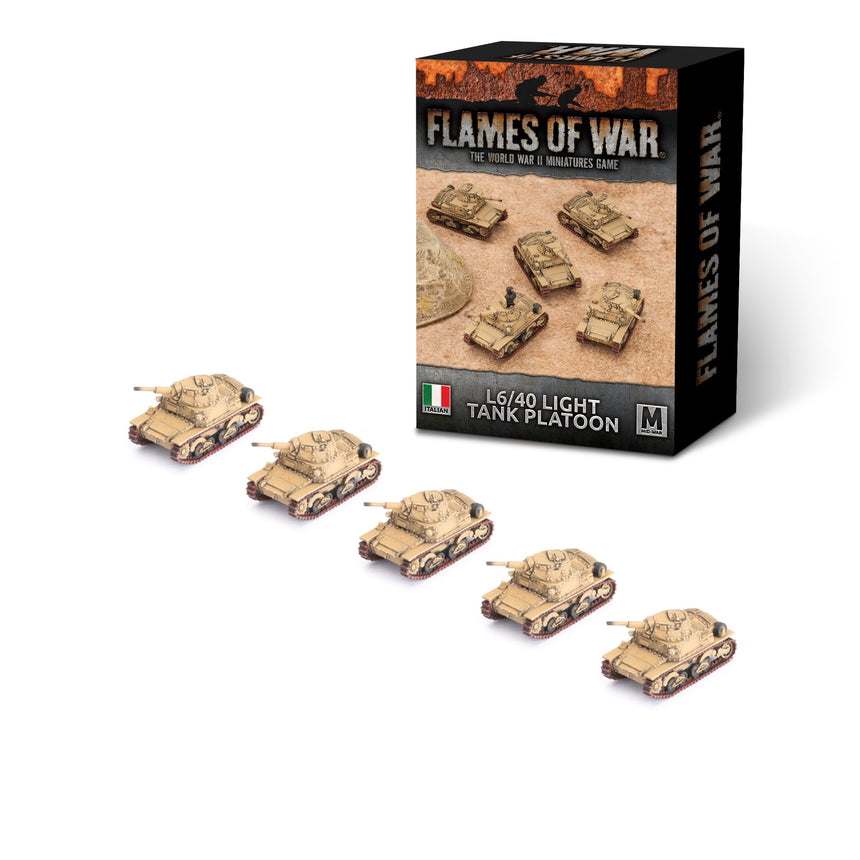 L6/40 Light Tank Platoon