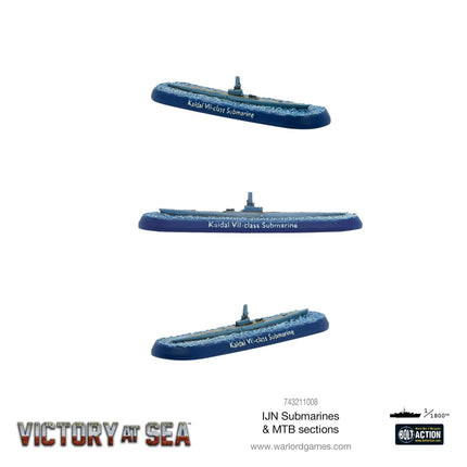 IJN Submarines & MTB Sections - Schiffe - Warlord Games - 743211008
