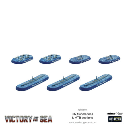 IJN Submarines & MTB Sections - Schiffe - Warlord Games - 743211008
