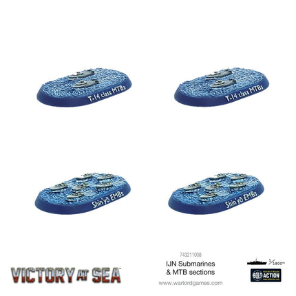 IJN Submarines & MTB Sections - Schiffe - Warlord Games - 743211008