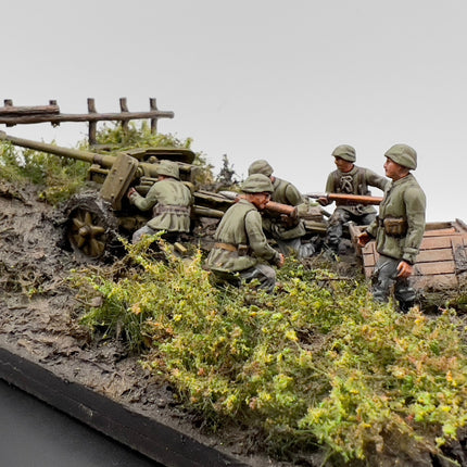 280059 - Pak 40 AT Gun with Crew