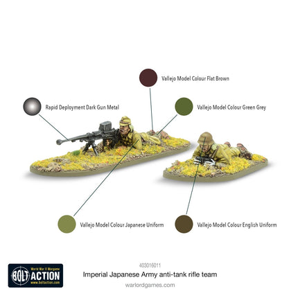 Imperial Japanese Army anti-tank rifle team