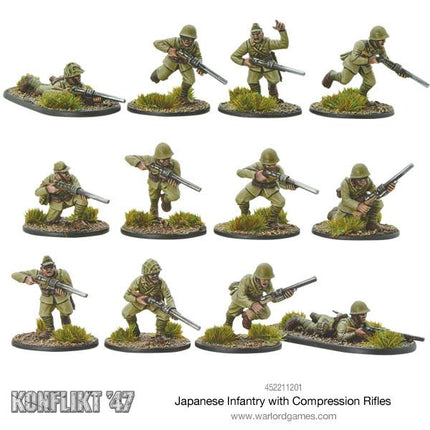 Imperial Shiboru Rifle Squad / Infantry with Compression Rifles - Infanterie - Warlord Games - 452211201