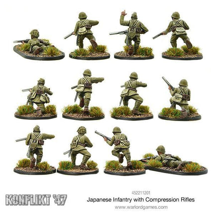 Imperial Shiboru Rifle Squad / Infantry with Compression Rifles - Infanterie - Warlord Games - 452211201