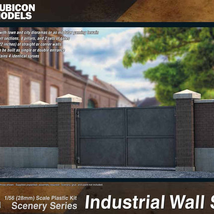 Industrial Walls Set - Gelände - Rubicon Models UK Ltd - 283006