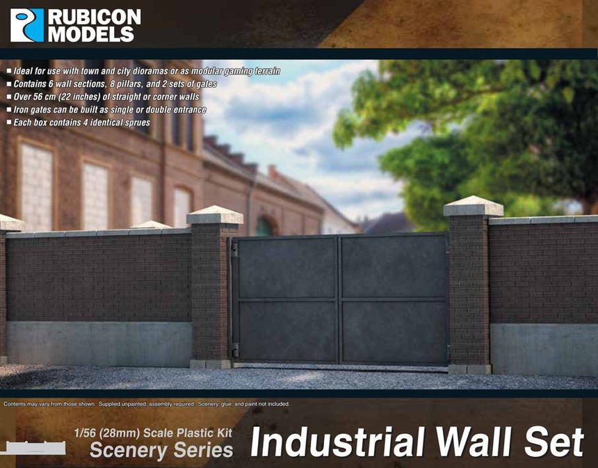 Industrial Walls Set - Gelände - Rubicon Models UK Ltd - 283006