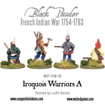 Iroquois Warriors A - Infanterie - Warlord Games - WG7-FIW-28