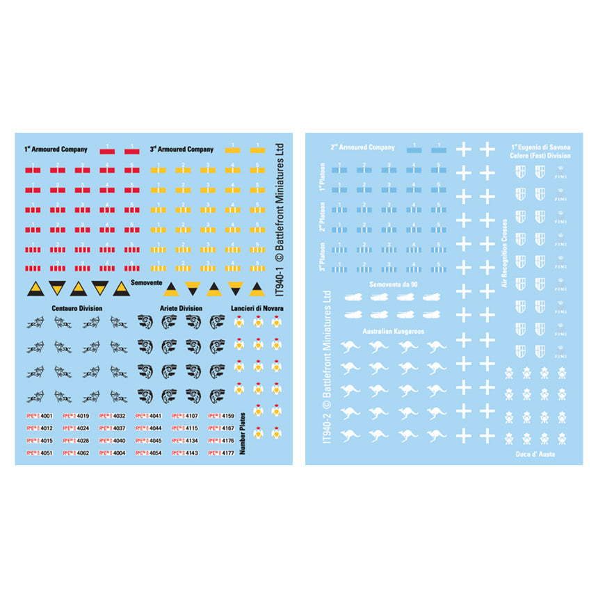 Italian Decals