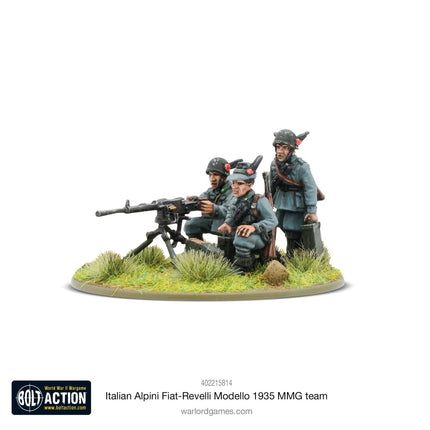 Italian Alpini Fiat-Revelli Modello 1935 Medium Machine Gun Team