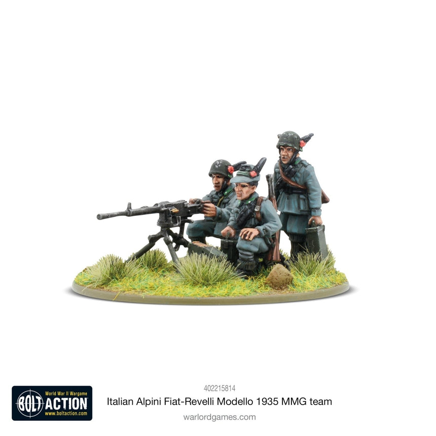Italian Alpini Fiat-Revelli Modello 1935 Medium Machine Gun Team