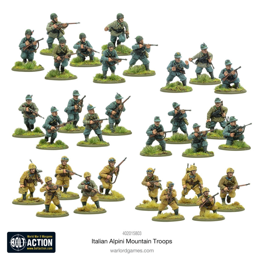 Italian Alpini Mountain Troops - Infanterie - Warlord Games - 402015803