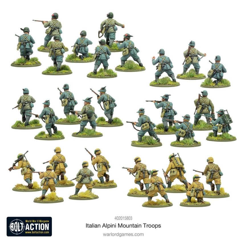 Italian Alpini Mountain Troops - Infanterie - Warlord Games - 402015803