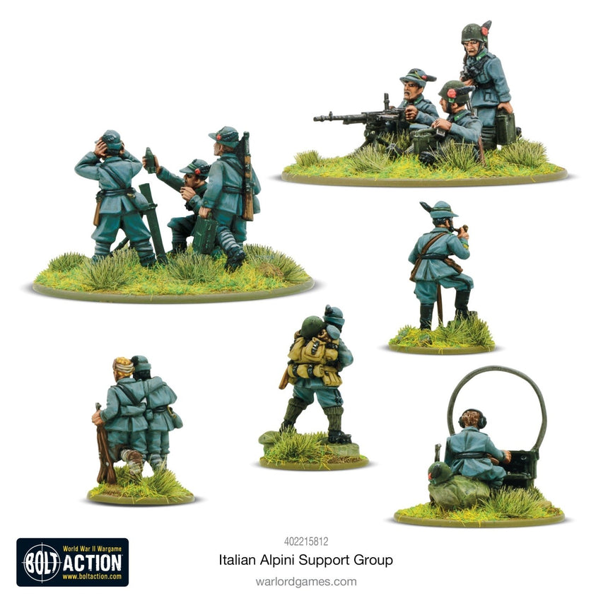 Italian Alpini Support Group - Infanterie - Warlord Games - 402215812