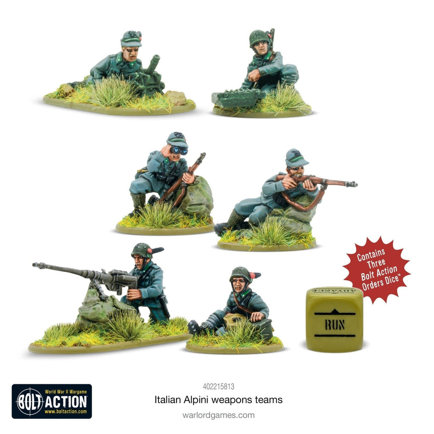 Italian Alpini Weapons Teams - Infanterie - Warlord Games - 402215813