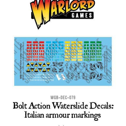 Italian Armour Decals