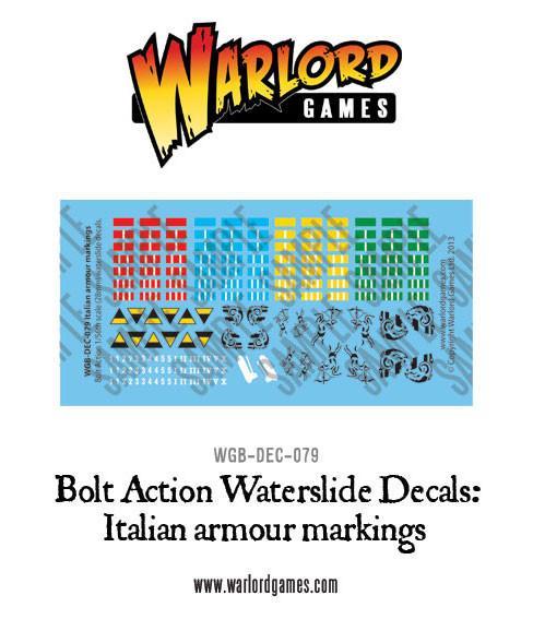 Italian Armour Decals