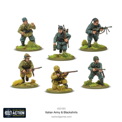 Italian Army & Blackshirts - Infanterie - Warlord Games - 402015801