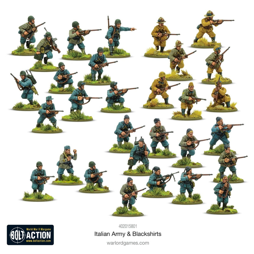 Italian Army & Blackshirts - Infanterie - Warlord Games - 402015801