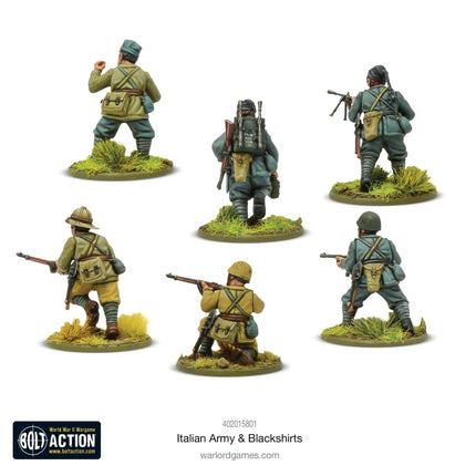 Italian Army & Blackshirts - Infanterie - Warlord Games - 402015801