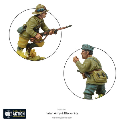 Italian Army & Blackshirts - Infanterie - Warlord Games - 402015801