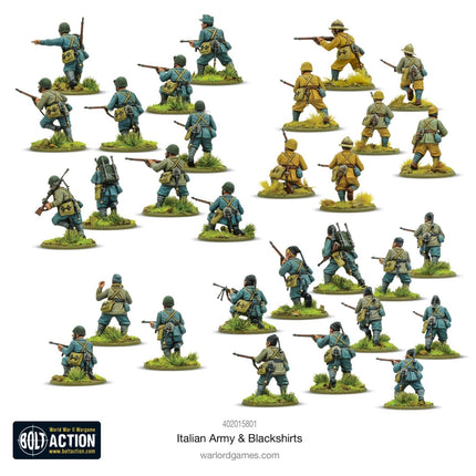 Italian Army & Blackshirts - Infanterie - Warlord Games - 402015801