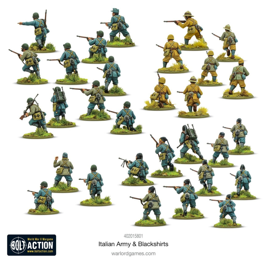 Italian Army & Blackshirts - Infanterie - Warlord Games - 402015801