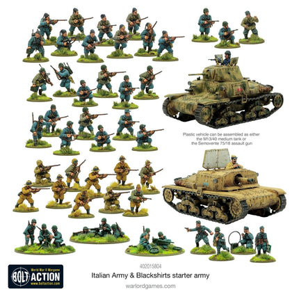 Italian Army / Blackshirts Starter Army - Starterarmee - Warlord Games - 402015804