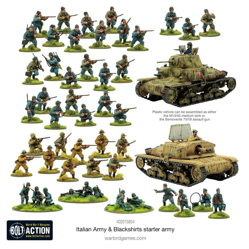 Italian Army / Blackshirts Starter Army - Starterarmee - Warlord Games - 402015804