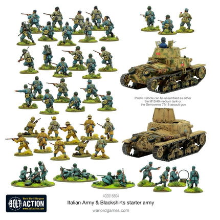 Italian Army / Blackshirts Starter Army - Starterarmee - Warlord Games - 402015804