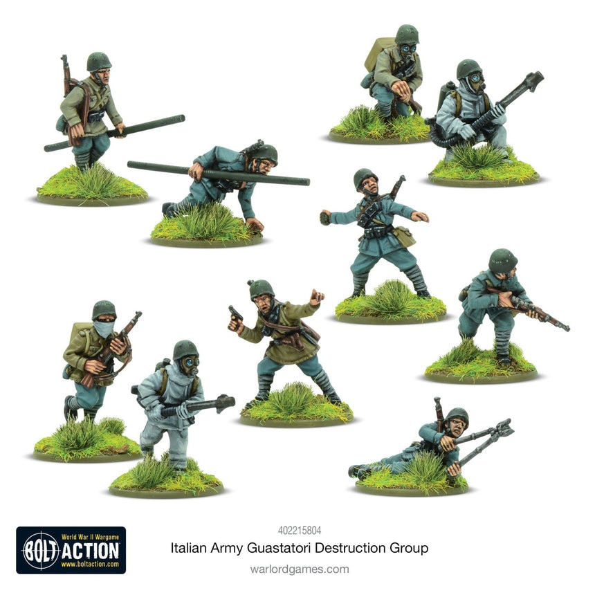 Italian Army Guastatori Destruction Group - Infanterie - Warlord Games - 402215804
