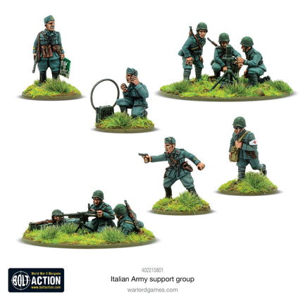 Italian Army Support Group - Infanterie - Warlord Games - 402215801