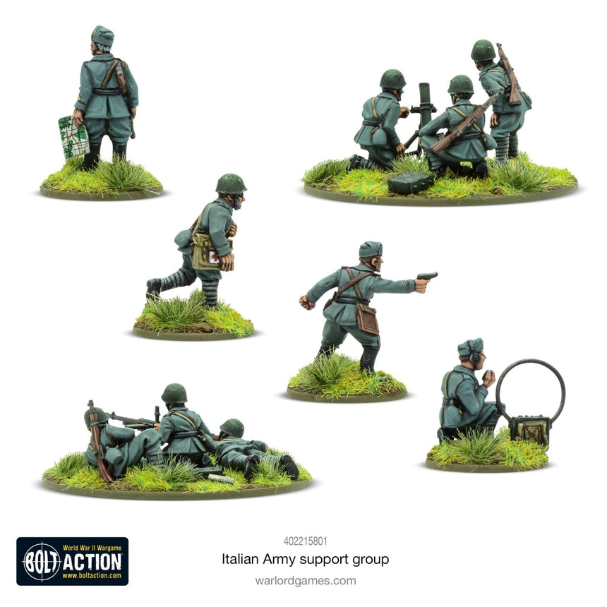 Italian Army Support Group - Infanterie - Warlord Games - 402215801