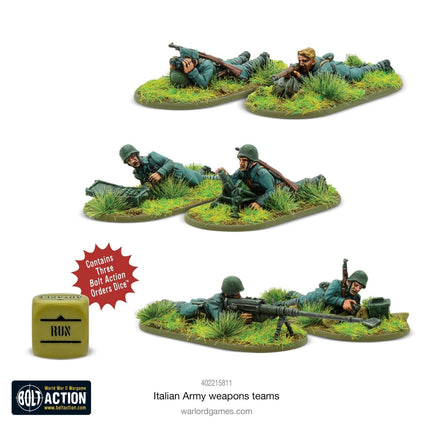 Italian Army Weapons Teams - Infanterie - Warlord Games - 402215811