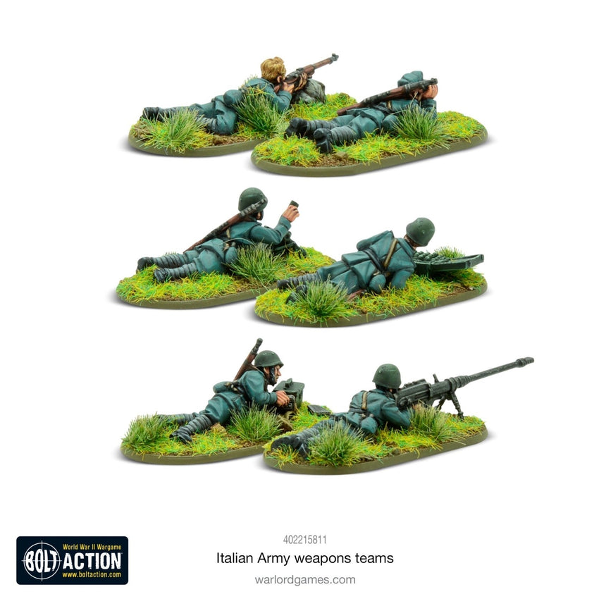 Italian Army Weapons Teams - Infanterie - Warlord Games - 402215811