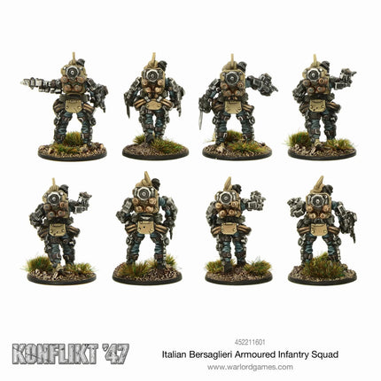 Italian Bersaglieri Armoured Infantry Squad - Infanterie - Warlord Games - 452211601