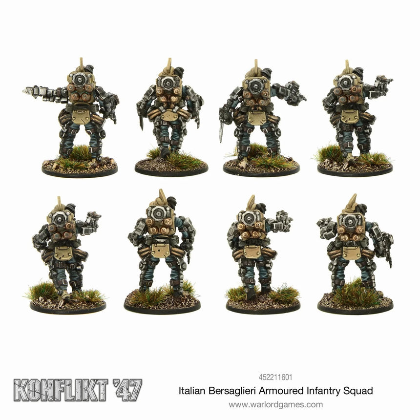 Italian Bersaglieri Armoured Infantry Squad - Infanterie - Warlord Games - 452211601
