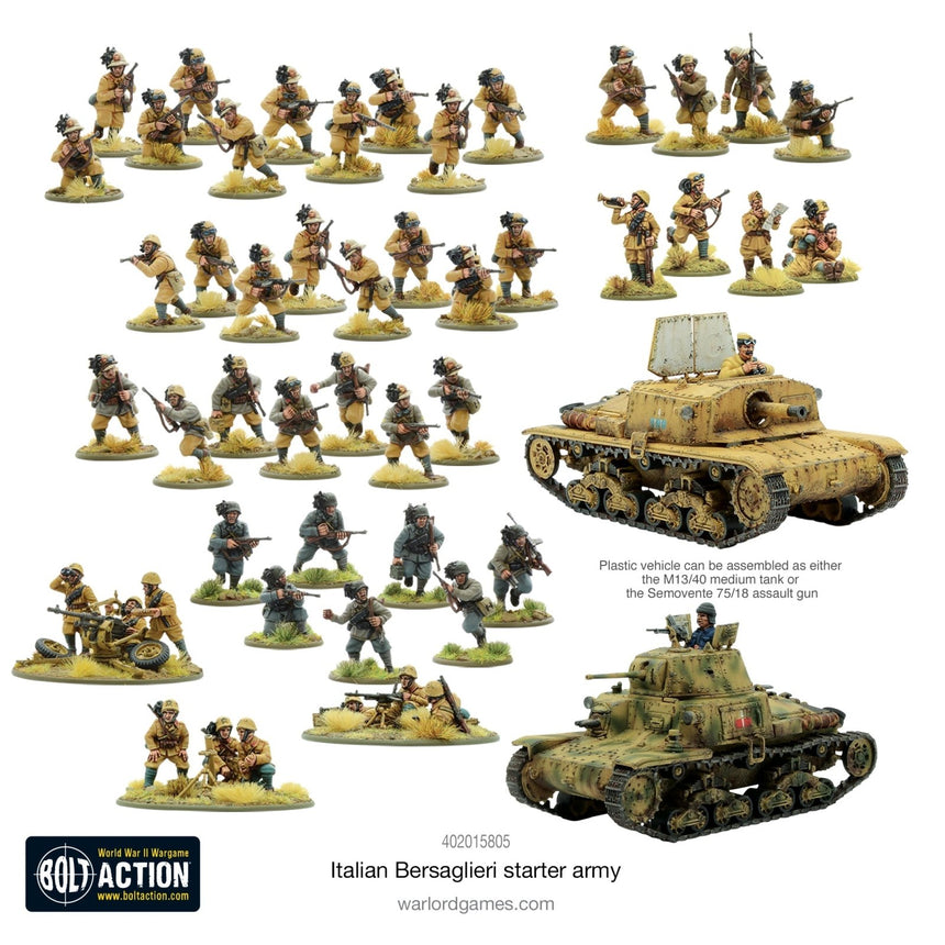 Italian Bersaglieri Starter Army - Starterarmee - Warlord Games - 402015805