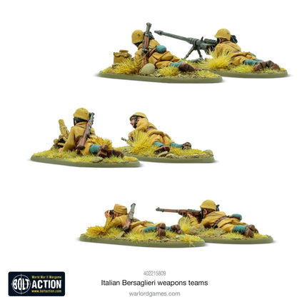 Italian Bersaglieri Weapons Teams - Infanterie - Warlord Games - 402215809