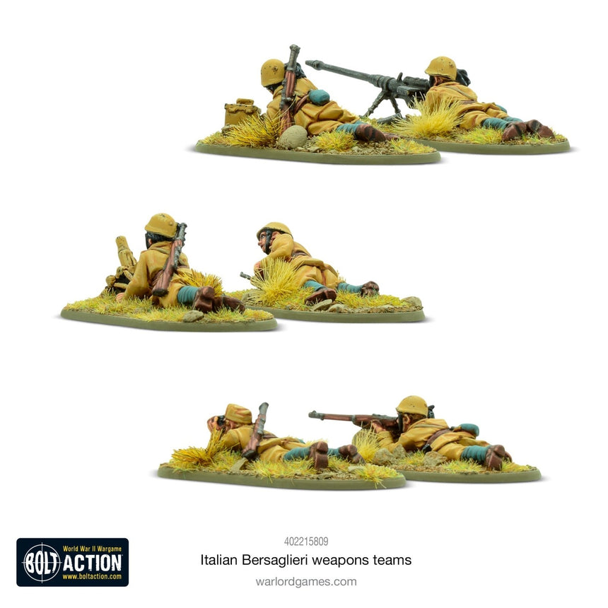 Italian Bersaglieri Weapons Teams - Infanterie - Warlord Games - 402215809