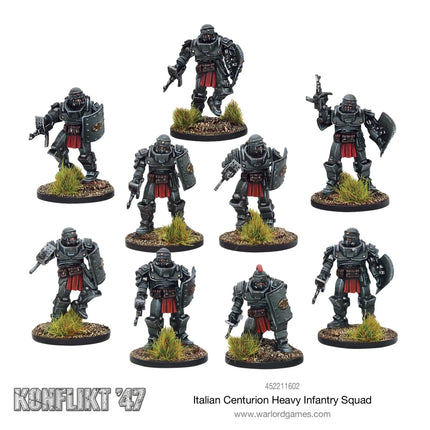 Italian Centurion Heavy Infantry Squad - Infanterie - Warlord Games - 452211602