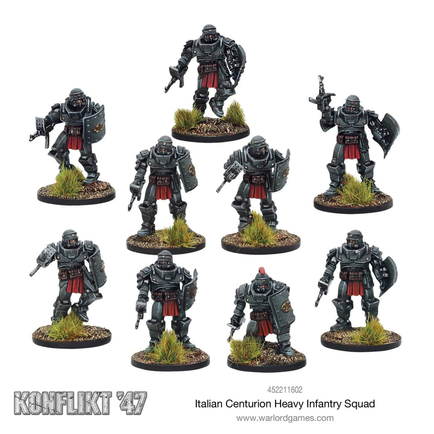 Italian Centurion Heavy Infantry Squad - Infanterie - Warlord Games - 452211602